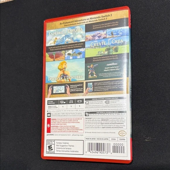 The Legend of Zelda- Tears of the Kingdom Nintendo Switch 2 Edition - Picture 2 of 3